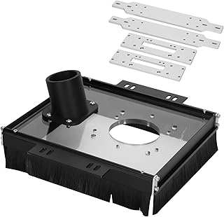 20mm Router Sled Kit with Dust Collection Built-in Dust Collection Function, for SBR20UU SCS20UU Slide Block and Slab Flat...