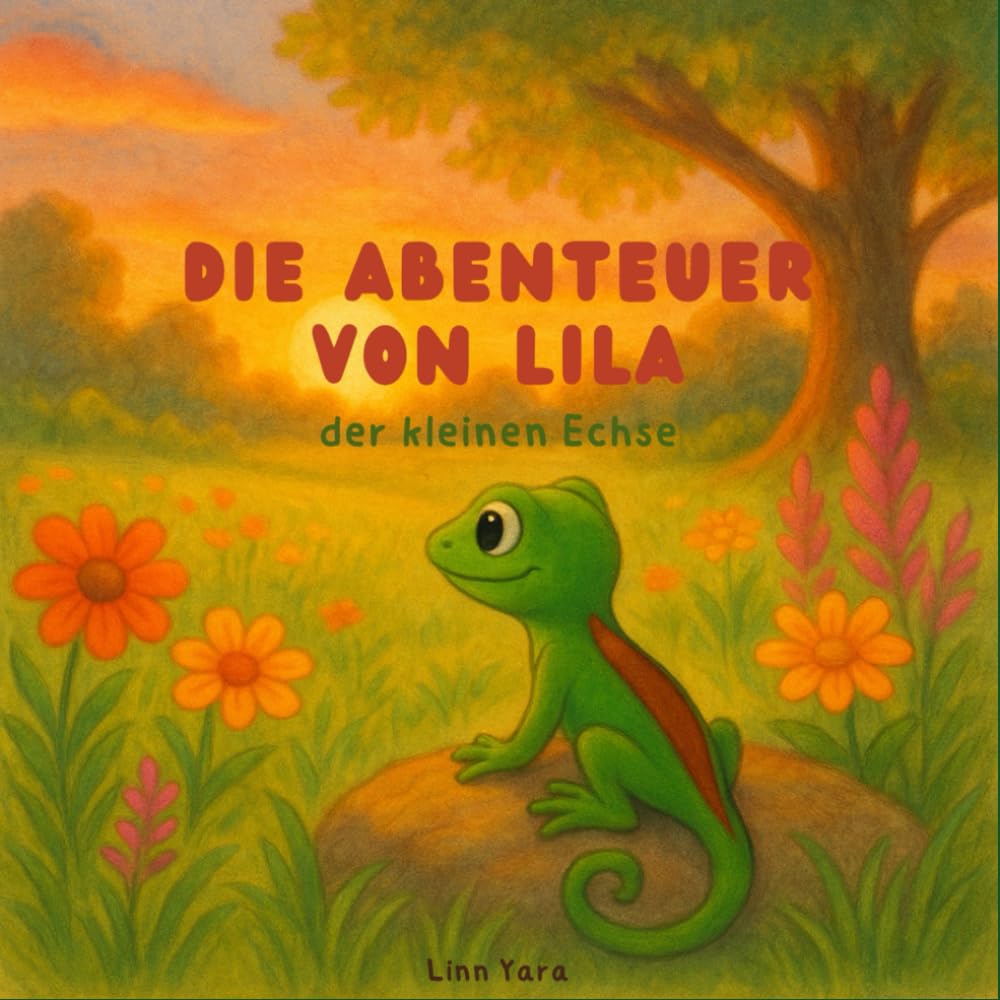 Die Abenteuer von Lila der kleinen Echse: Eine liebevoll illustrierte Geschichte über Mut und Freundschaft