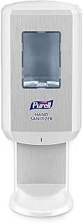 PURELL Hand Sanitizer CS6 Dispenser - Touch Free - White, Dispenser for CS6 1200mL Hand Sanitizer Refill - 6520-01