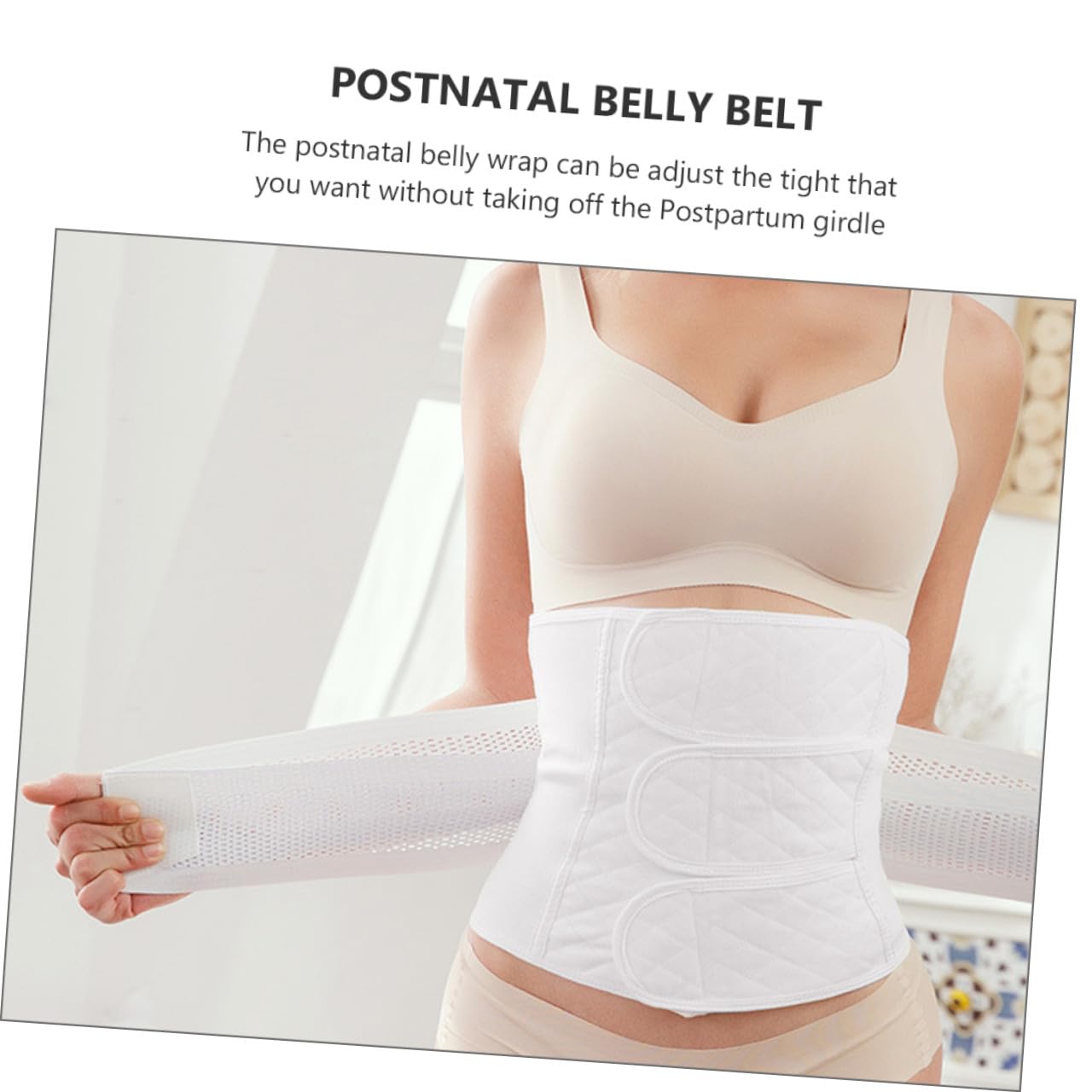 COLLBATH Postpartum Belly Band Postnatal Belly Belt Waist Trainer for Women Body Shaper Comfortable Cotton Material