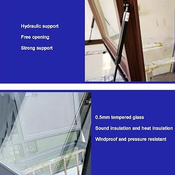 Custom Made Skylights, Flush Mount Installation Vent Roof Window, Multi-Angle Viewing Aluminium Window, Sloped Flat Roof Lighting Well Window for Basement Shed