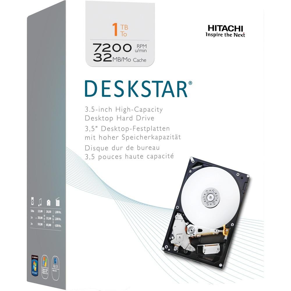 Amazon.com: HGST Deskstar 3.5-Inch 1TB 7200 RPM SATA II 32 MB