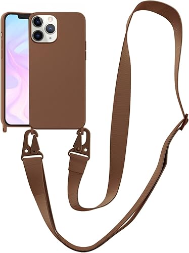 Miniatura 118 de Funda compatible con iPhone 13 con correa, funda cruzada para iPhone con cordón, ajustable, a prueba de golpes, protección contra caídas, funda