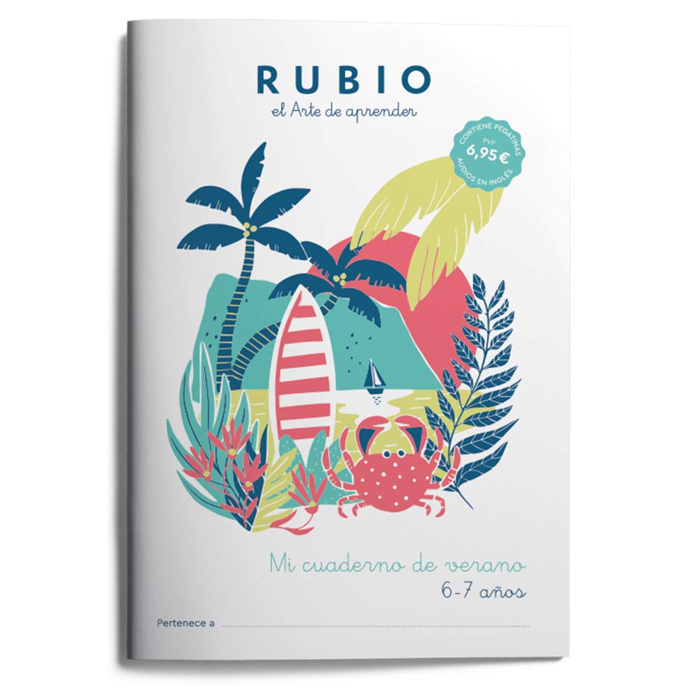 Mi cuaderno de verano RUBIO. 6-7 años: 4