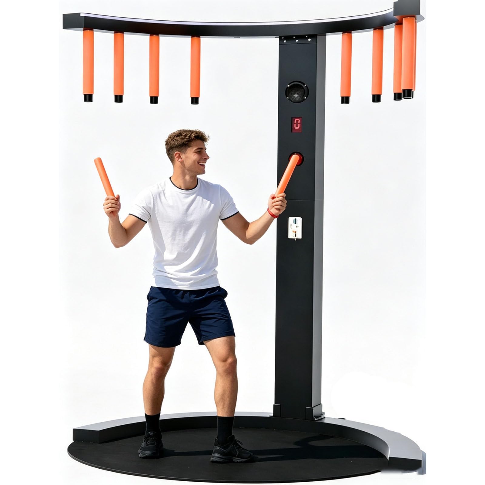 Automat do gry Reflex Arcade Stick – gra zręcznościowa trenująca koordynację wzrokowo-ruchową (łapanie spadających elementów) | zręcznościowy koordynacji wzrokowo-ruchowej – imprezy rodzinnej rozrywki