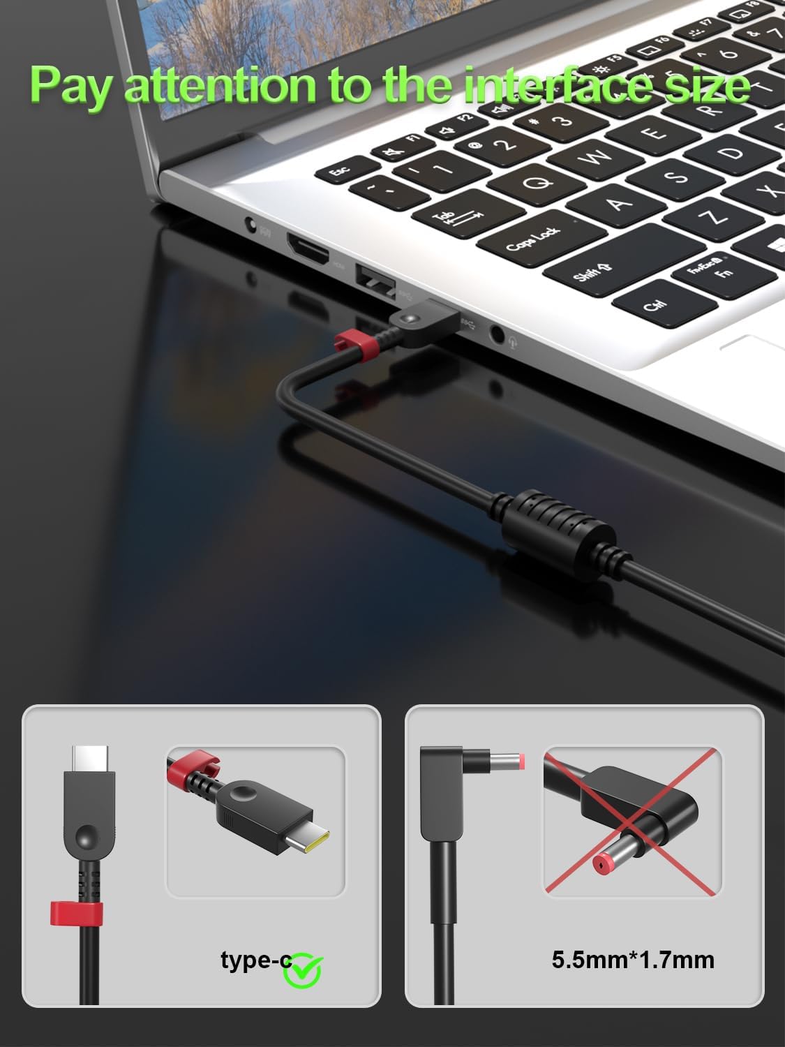 Slim 135W USB-C Charger Compatible with Lenovo ThinkPad Z16 T16 P16 P16s E16 Yoga Slim/Pro 7 9 ThinkBook 16 14p 14 15 IdeaPad Slim Pro 5 7 9 Laptop