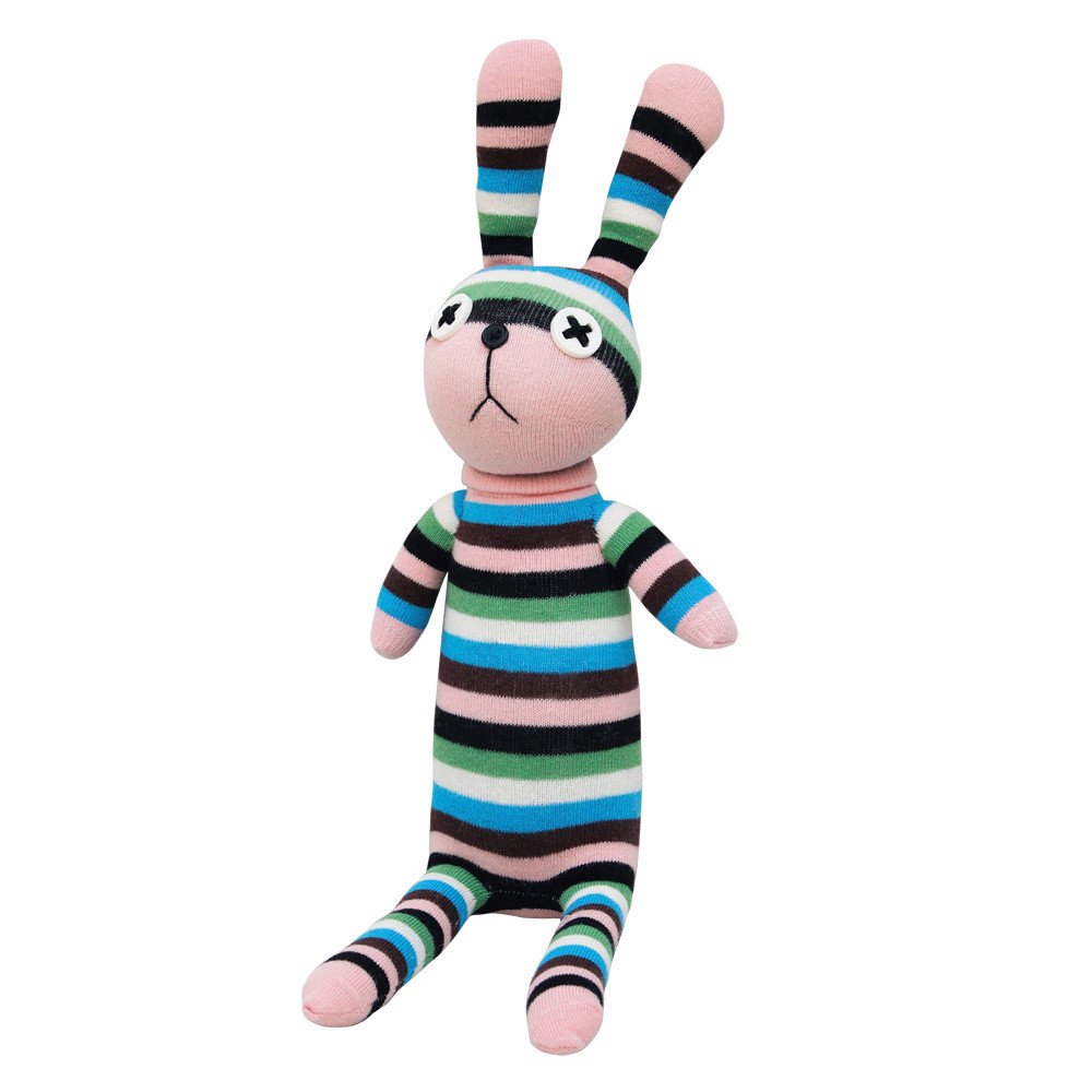 No3No4 Sock Doll Stuffed Toy - Ms. Patty - Handmade Plush Toys