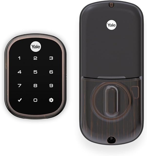 Yale Assure Lock SL with Z-Wave, Key-Free Touchscreen Deadbolt, Lock only, Oil Rubbed Bronze