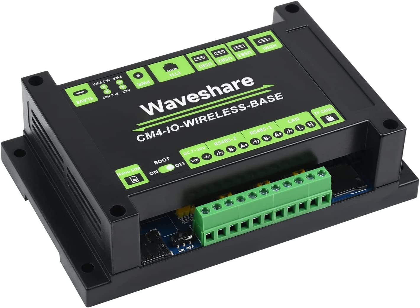 Waveshare Industrial IoT Wireless Expansion Module Designed for Raspberry Pi Compute Module 4