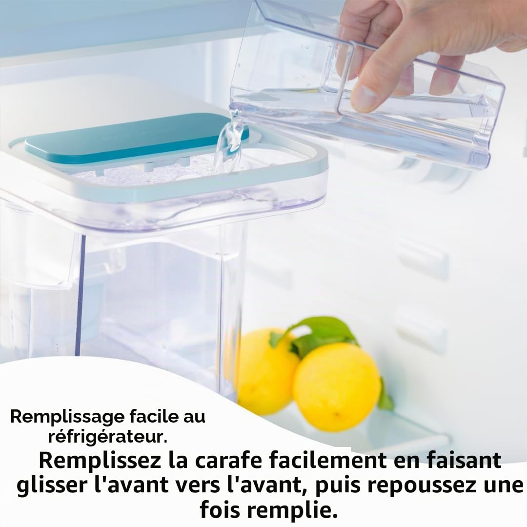 Aqua Optima LAICA - Réservoir d'eau filtré 8,2 l avec 6 filtres pour réfrigérateur ou countertop WD1001