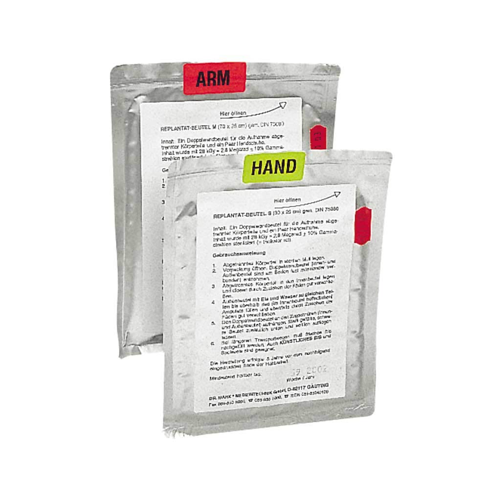 Holthaus Medical - Bolsa de replantación para servicios de rescate y primeros auxilios, bolsa de amputación, talla S, 1 unidad
