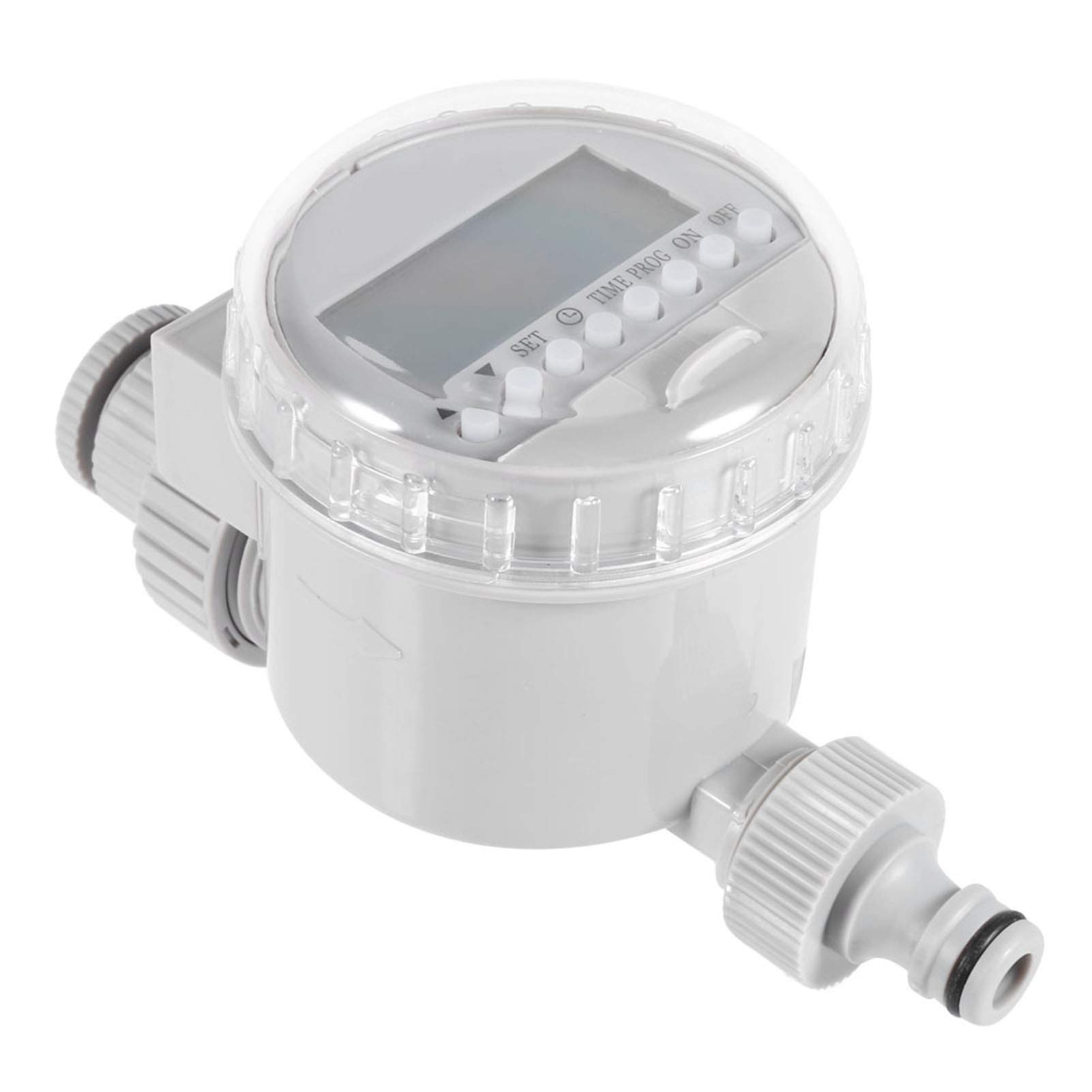Contrôleur d'arrosage Intelligent, minuterie d'arrosage Automatique Minuterie à énergie Solaire avec écran numérique à Affichage numérique pour Herbe de Serre de pelouse de Jardin