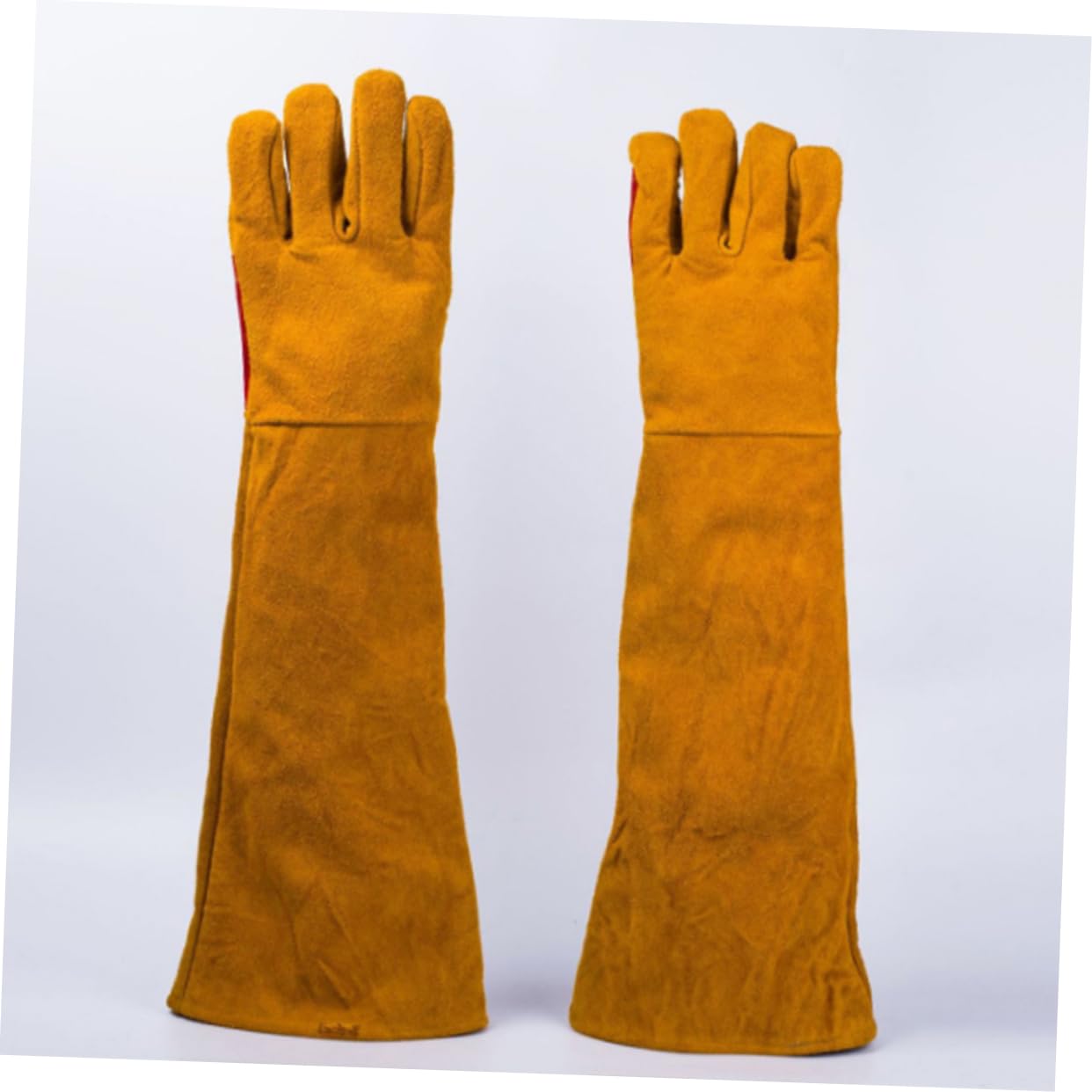 Moufles de Soudage en Cuir Bovin Résistants à L'usure 60 Cm