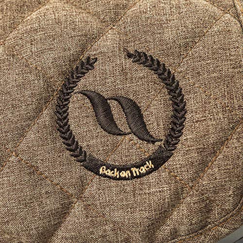 Back on Track Welltex® Haze Collection Dog Rug Hundemantel grau oder braun (74 cm, braun Melange)