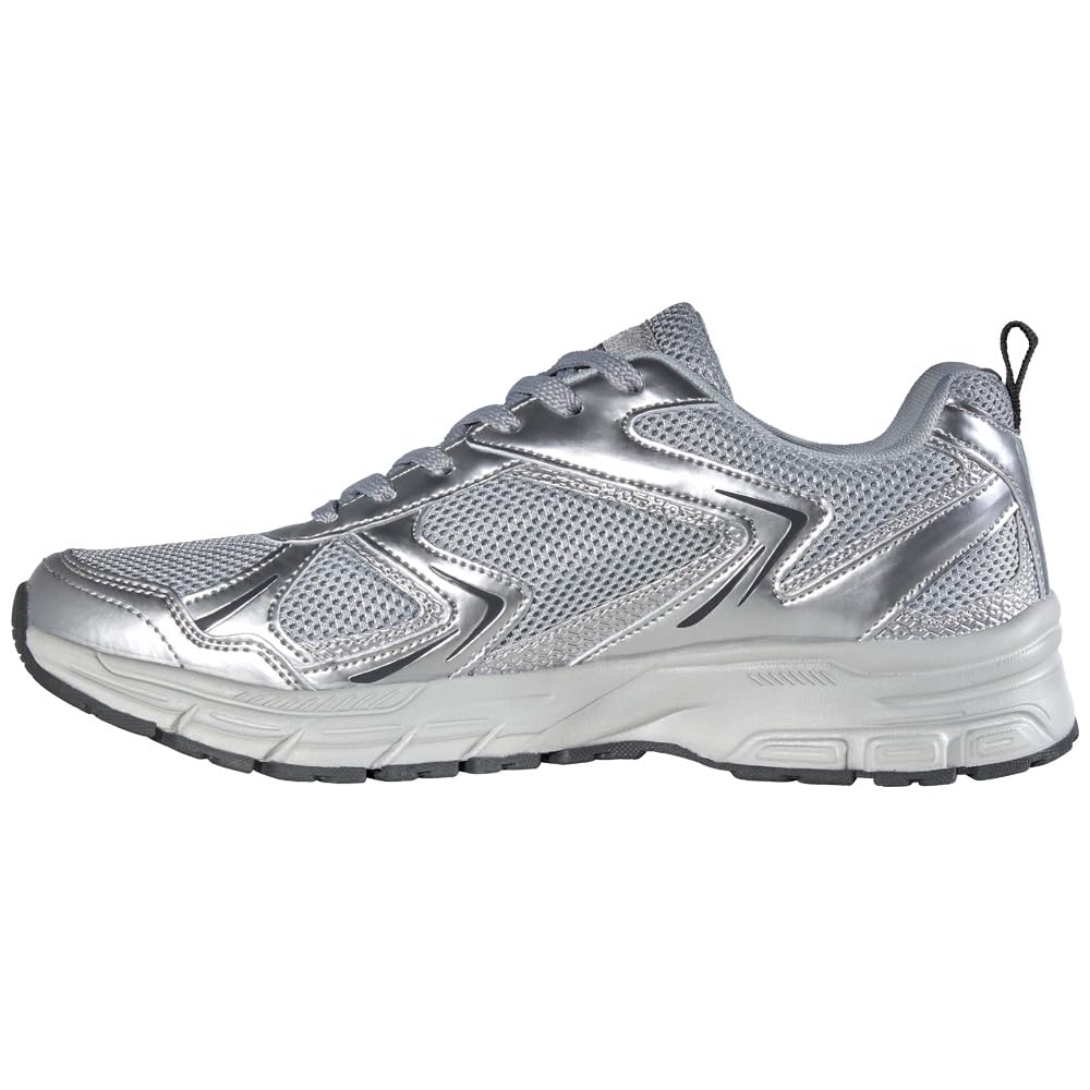 Lotto Kitaura Unisex, Scarpe da Ginnastica Adulto, Silver Lt Grey, 37 EU