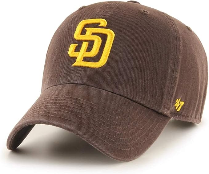 '47 San Diego Padres Clean Up Hat Adjustable Brown