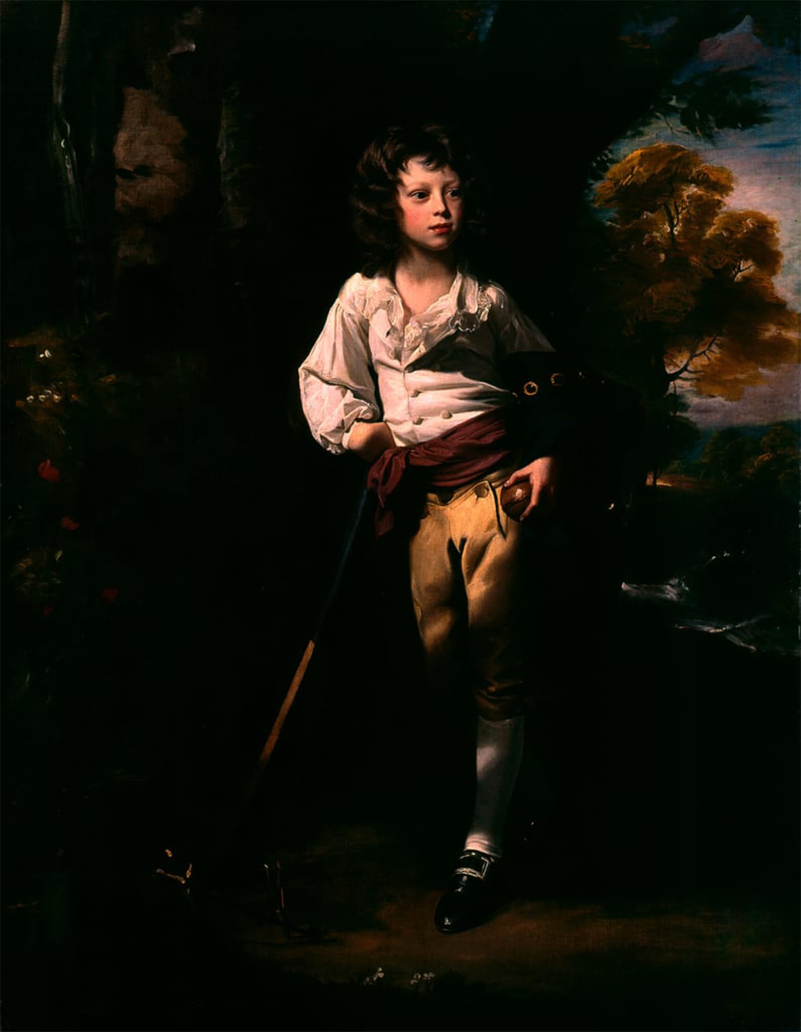 ARTXLXXBN Famous Painting Canvas Artwork Graffiti Print Richard Heber by Singleton Copley Portrait Canvas Image for Home Decor 60x90cm