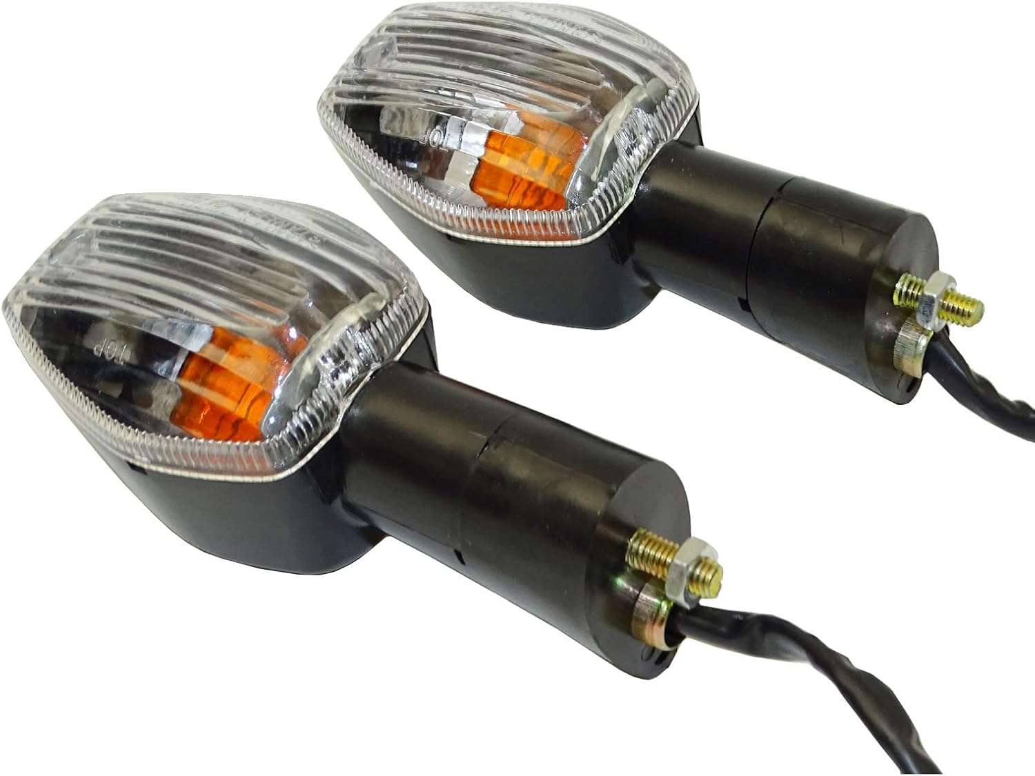 Front + Rear Motorcycle Turn Signals Blinker Bulb Lamp Indicator Light For HONDA CBR929RR CBR954RR Fireblade 2000-2003 / CBR 600 F4 F4i 1999-2006 / RVT1000R RC51 / VTR1000 SP-1 SP-2 (Clear)