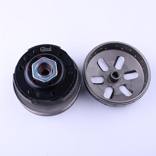 Miniatura 2 de Glixal Conjunto de embrague de carreras de alto rendimiento con campana de embrague para GY6 49cc 50cc 139QMA 139QMB motor scooter ciclomotor ATV go
