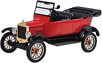 Vista 1 de Motormax 1925 Ford Modelo T Touring Rojo 1/24 Modelo de coche fundido a troquel