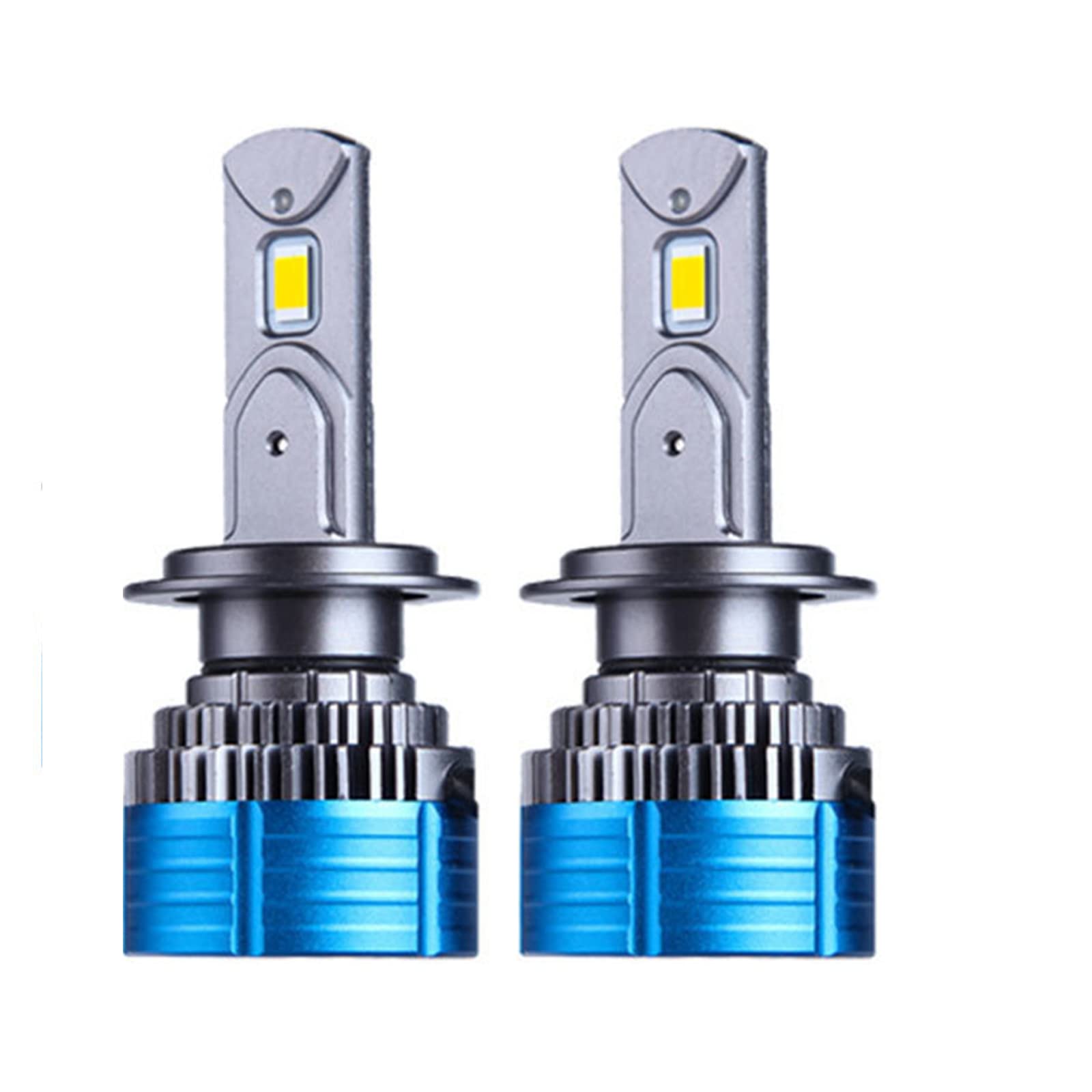 SXA Bombillas LED Para Faros Delanteros, 8000 Lúmenes, 400% De Brillo, 4300 K, Blanco Cálido, Actualización De Bombillas LED Inalámbricas Para Faros Delanteros, Paquete De 2,9004