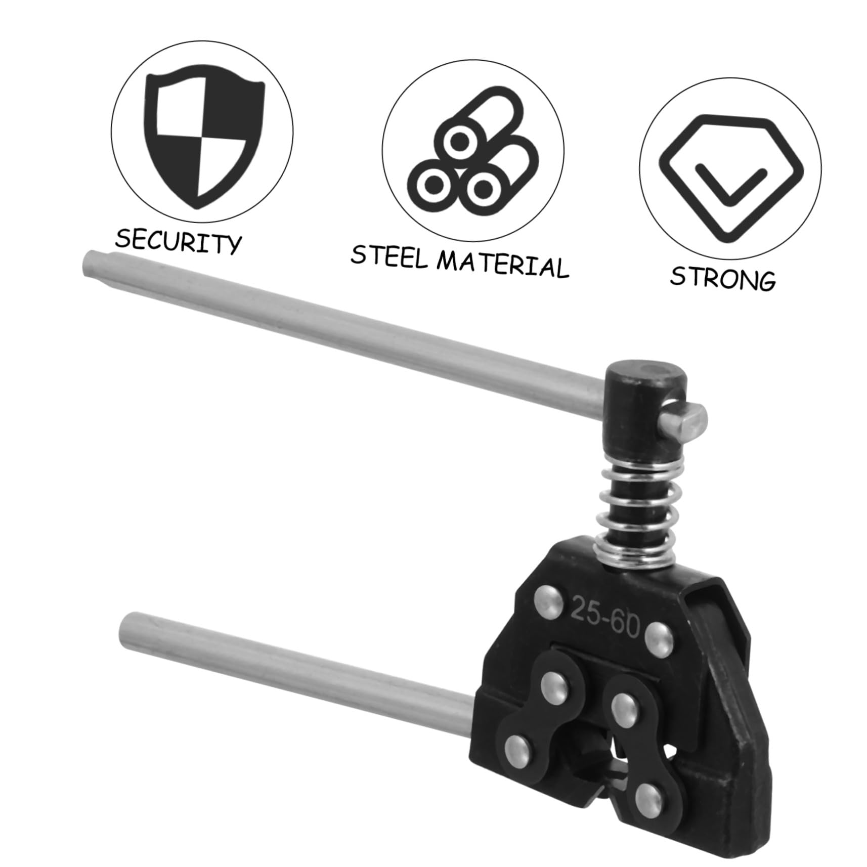 Quitacadenas Rompecadenas Extractor De Eslabones para Bicicletas y Motocicletas Herramienta De Desacoplador De Cadenas Utilizable La Reparación De Cadena