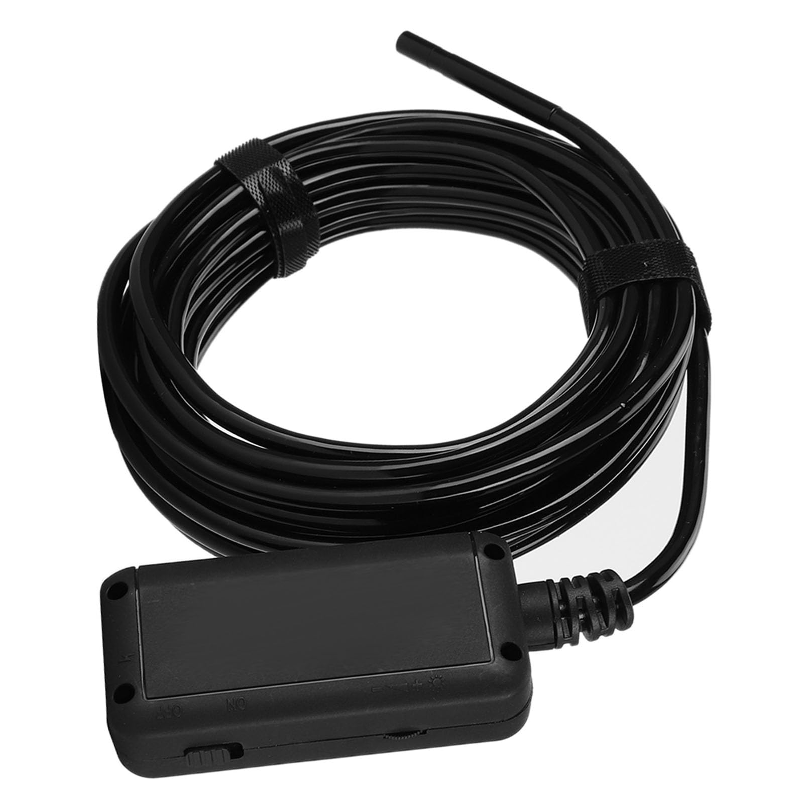 Endoscopio WiFi de 6 Luces LED, Cámara de Inspección de Boroscopio USB para Teléfonos Inteligentes iOS/Android - Lentes Impermeables IP67, Diámetro de Lente Mini de 0.2 Pulgadas,(5m Cable)