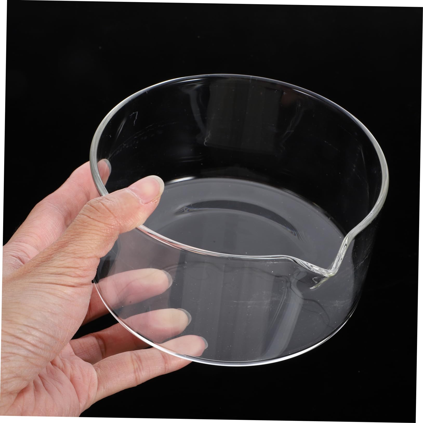 ULTECHNOVO 3piezas Plato Para Laboratorio Cristalizador De Vidrio Resistente Altas Temperaturas Para Aplicaciones Científicas Biología