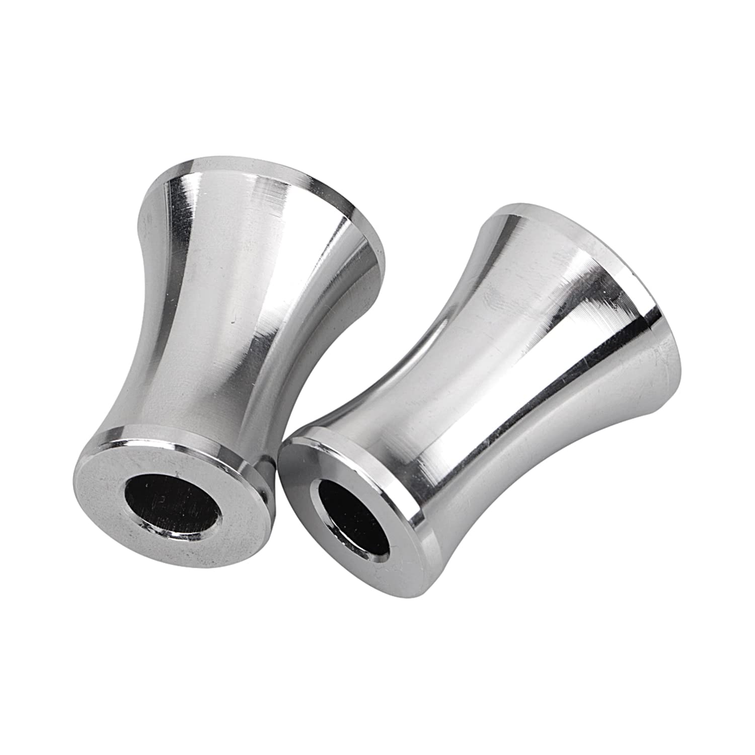 SHMT Chrome Air Cleaner Intake Filter Spacers for Harley Softail Road Electra Street Glide Road King Dyna Fat Bob Low Rider