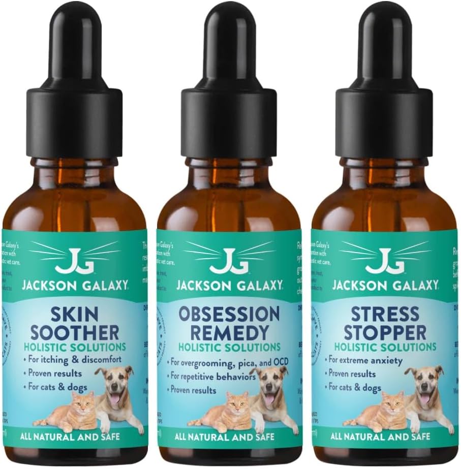 Ultimate Skin Soother Set - A Set of 3 Bottles of Jackson Galaxy Solutions