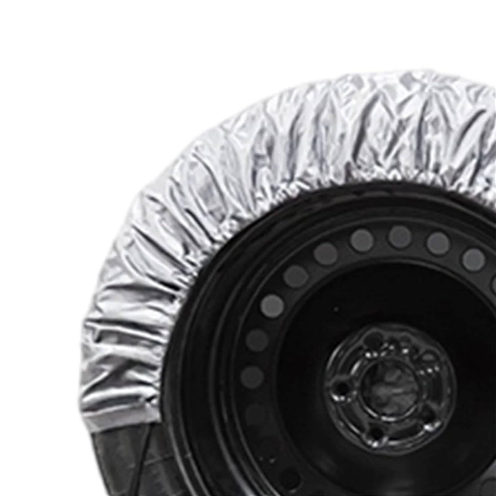 reifentaschen Reifenschutzhülle, wasserdichter Auto-Radschutz, Sonnenschutz for Regen- und Schneereifen(Black 2pcs,27-29inch)