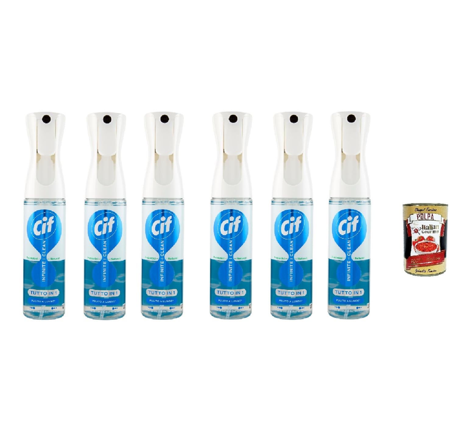 Italian Gourmet Tutto in 1 Sensitive detergente Reiniger 6 x 280ml