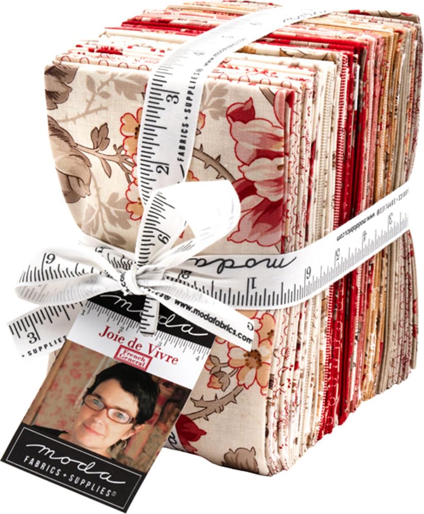 Moda Fabrics Assorted French General Joie De Vivre 40 Fat Eighths 13980F8