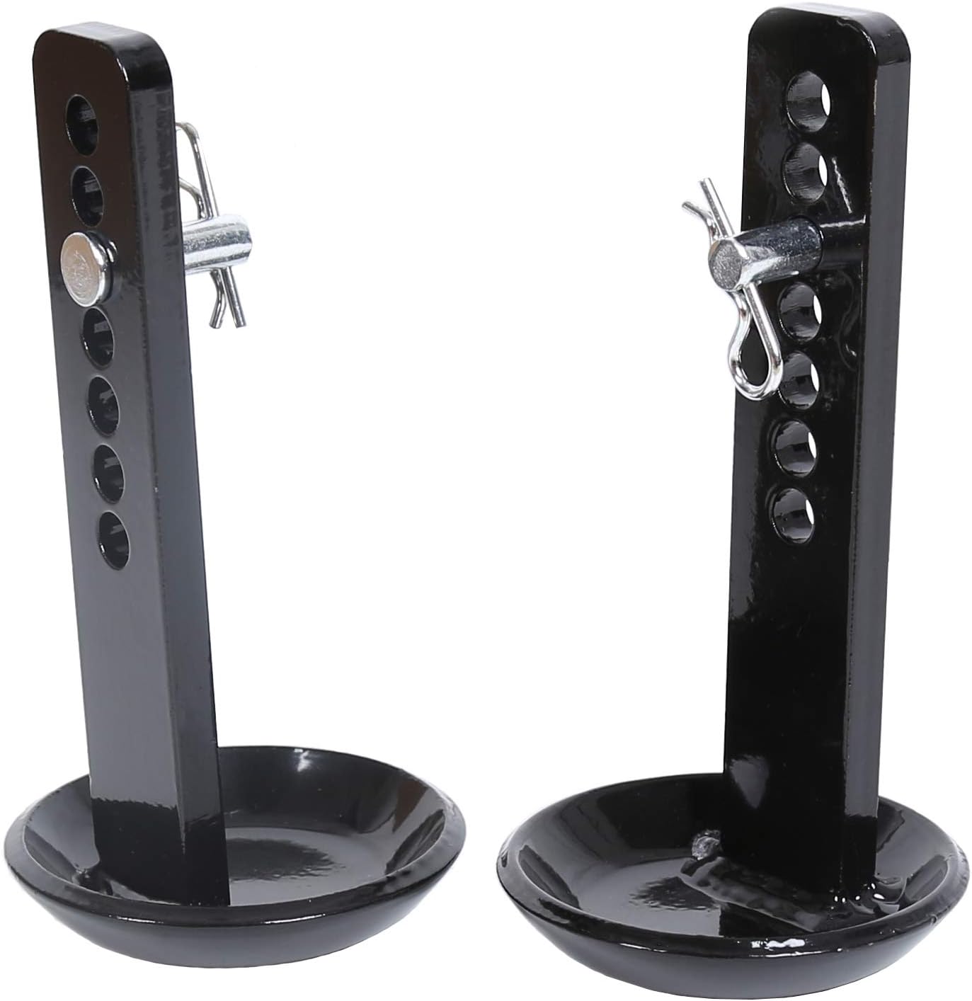 review ECOTRIC New Heavy Duty Round Dome Snow Plow Shoe Skid Compatible with John Deere