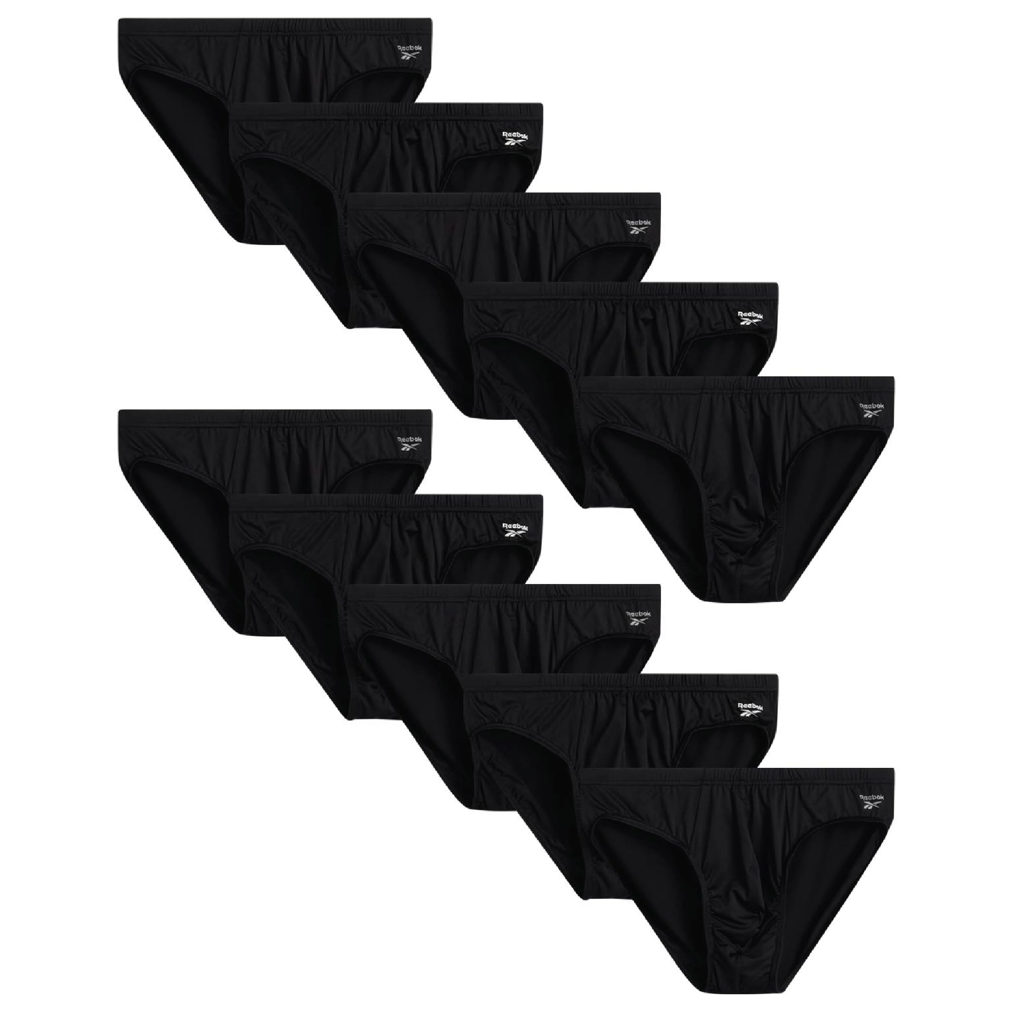 Reebok Mens Low Rise Briefs