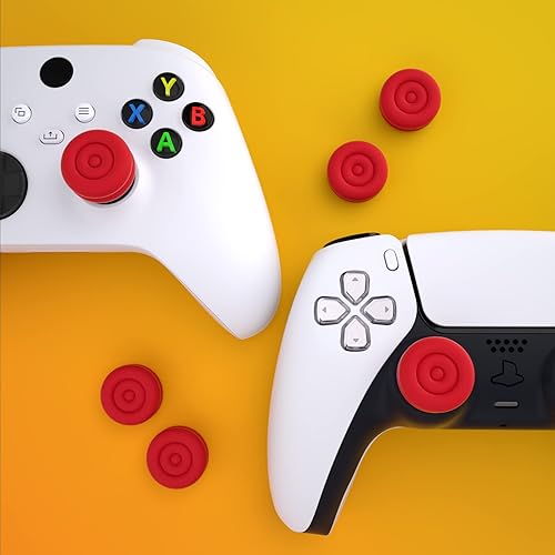 Miniatura 7 de PlayVital Thumbs Cushion Caps Thumb Grips for ps5, for ps4, Thumbstick Grip Cover for Xbox Series XS, Thumb Grip Caps for Xbox One, Elite Series 2,