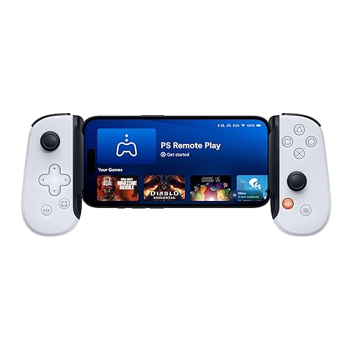 BACKBONE One Mobile Gaming Controller for Android and iPhone 15 Series (USB-C) - PlayStation Edition - 2nd Gen - Turn Your Phone into a Gaming