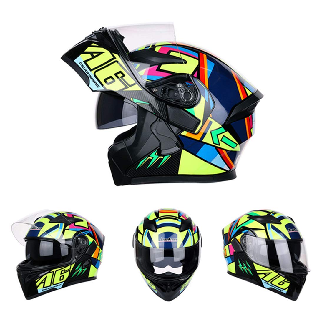 Casque de moto modulable ATK : finie la buée grâce aux évents réglables performants