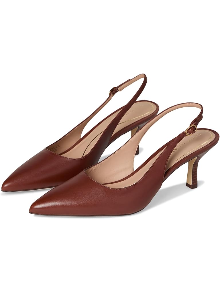 Brown Cole Haan Hansell Sling Back Pumps