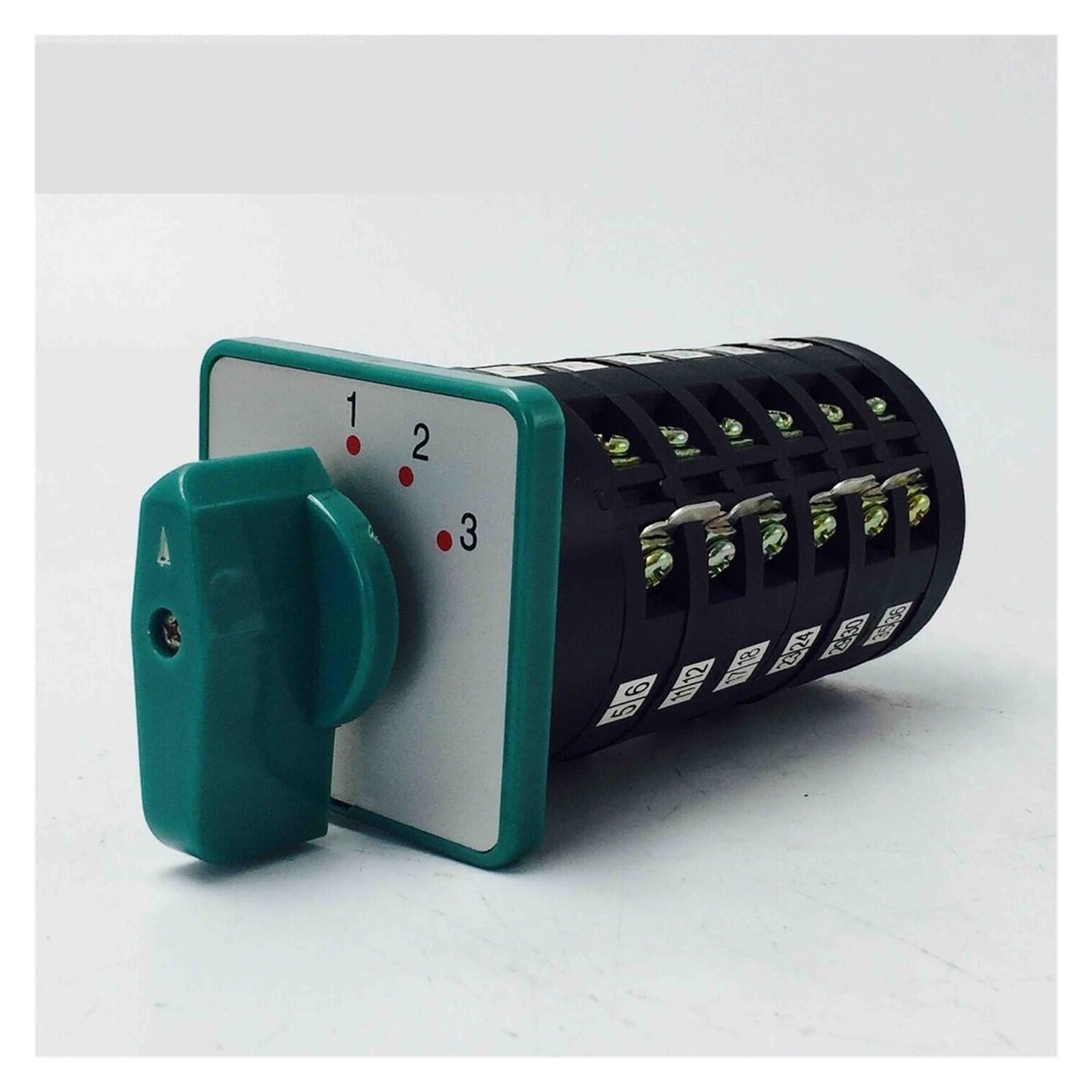 ZDVHOMCB 5A 380V Rotary Cam Switch 3 Position 6 Poles 36 Terminals Main Changeover Switch LW6-6