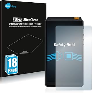 Savvies Screen Protector compatible with Hiby New R6 Protection Film Clear 18-Pack