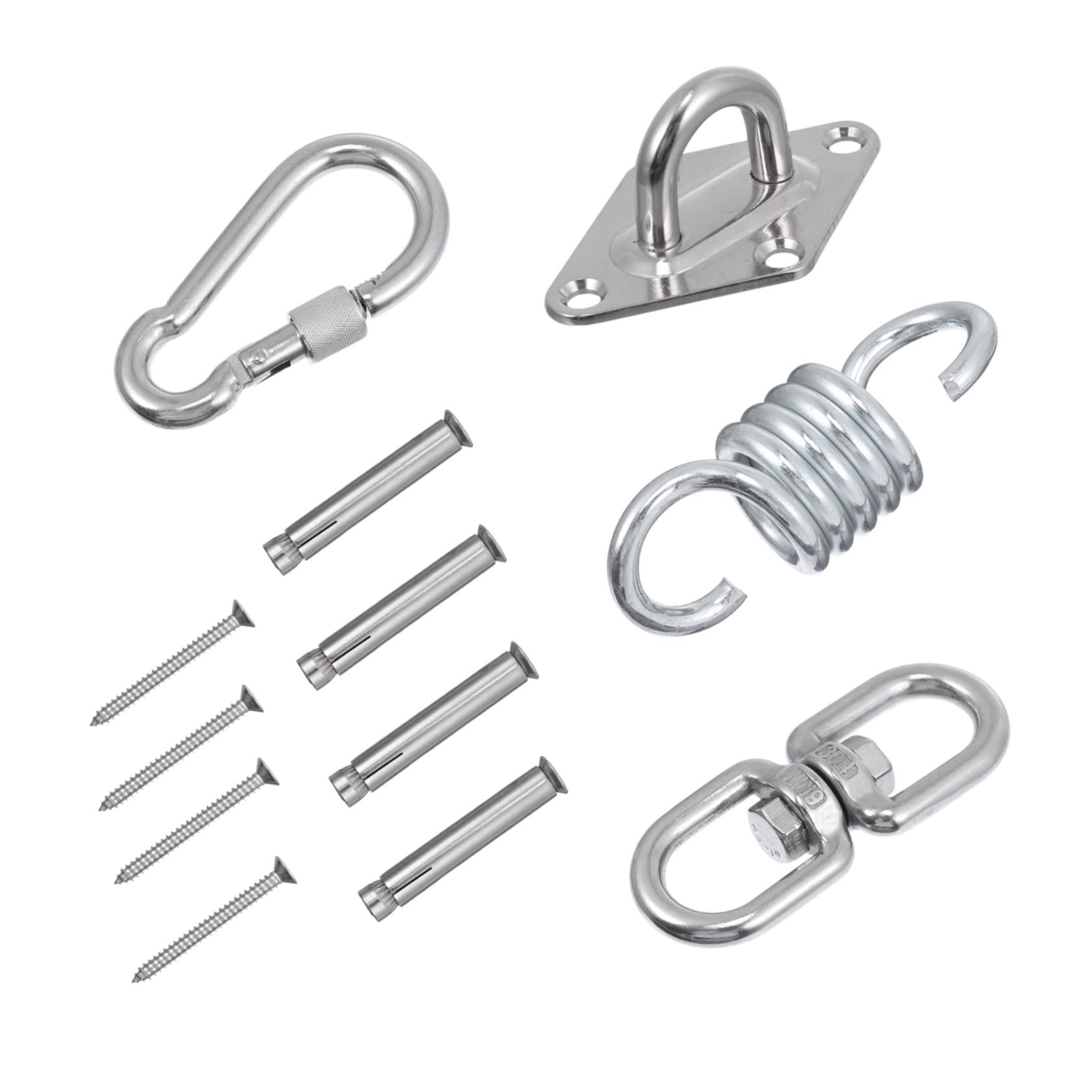 SUPVOX Hanging Chair Hammock Swing 1 Set Swing Hanger for Hammock Wood Beam Screws and Ceiling Anchors