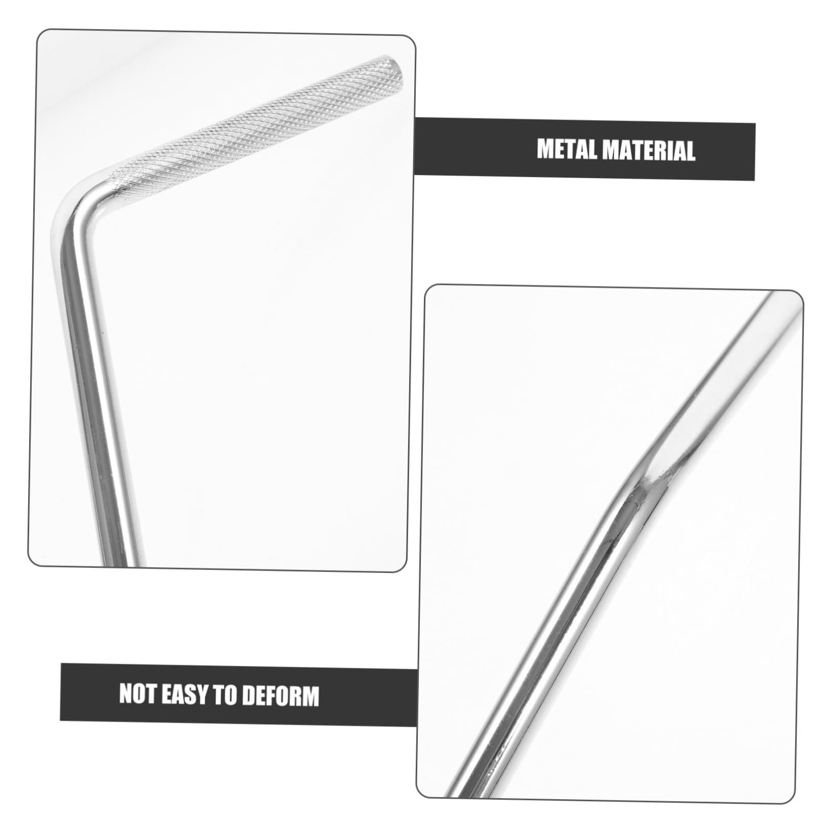 VICASKY Drum Stand Hardware 2pcs Tom Drum Mount Bracket Drum Accessories for Drum Set