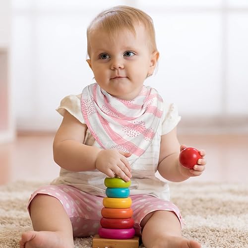 Miniatura 118 de GLLQUEN BABY Manta receptora de muselina de algodón para niño, manta para envolver a recién nacidos, transpirable y suave, mantas para bebé, doble