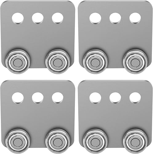 P2950-EG - Conjunto de carro de 4 ruedas para todos los canales de puntal de 1-58 pulgadas o más alto (4 unidades)