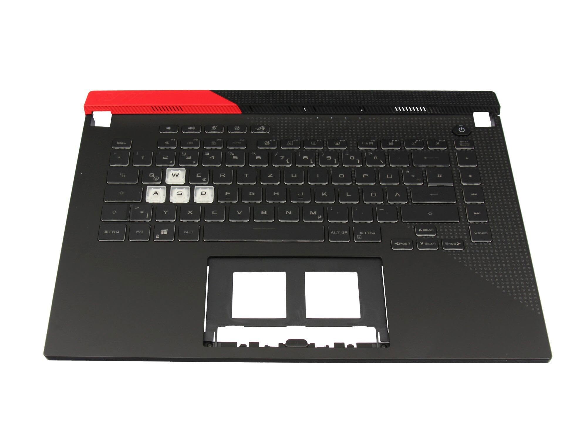 ASUS 90NR06X4-R31GE0 Original Tastatur inkl. Topcase DE (deutsch) schwarz RGB 4-Zone