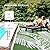 wikiwiki Outdoor Rug, 5x8ft Waterproof Reversible Mat Indoor Outdoor Rugs Carpet, Small Area Rug Plastic Straw Rug for Patio Deck Balcony Pool RV Camping Beach Picnic, Green
