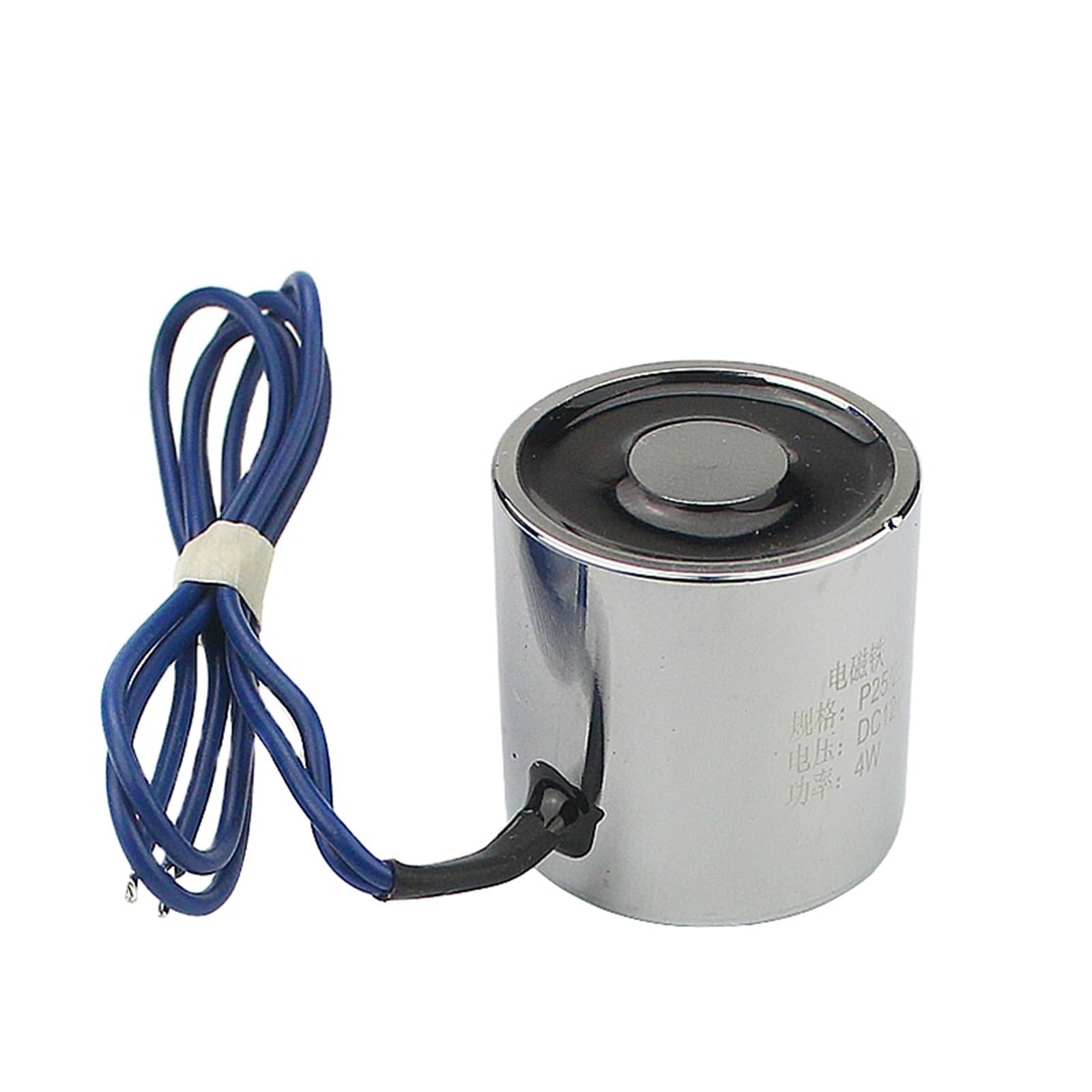 Solénoïde 12V 8kg LY2525 aimant électrique maintien industriel