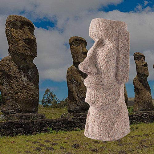 Liushi Easter Island Moai Statue Home Decor And Garden Ornament Statues Collectible Figurine Polyresin Sculpture Crafts Gift #TOP2