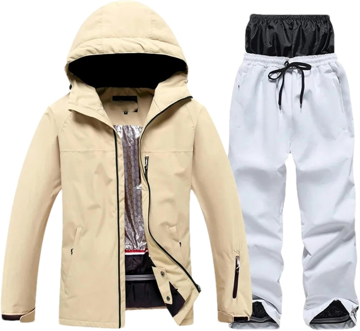 Man and Women Snowboard Sets Windproof Jacket Pants Male Snow Suits Sport Man Skiing Outfits Snowmobile Clothes